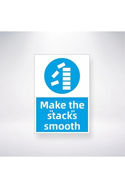 Reysa Tasarım Make Your Stacks Neat Sticker 20X28 cm