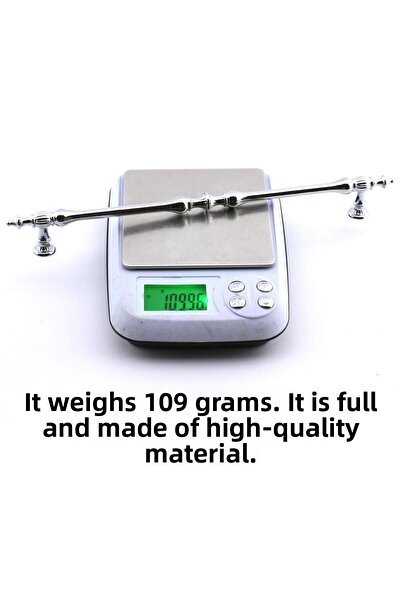 Badem10 Şehzade PREMIUM Dulap Sertar Bucătărie Club Cromat Mânere Metalice 224 Mm
