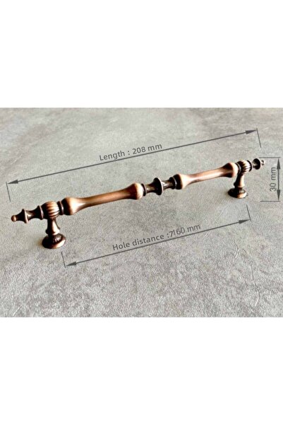 ARON Island Rustic Handle (ANTIQUE COPPER) TV Unit Nightstand Dresser Console Kitchen Cabinet Door Handle 160mm