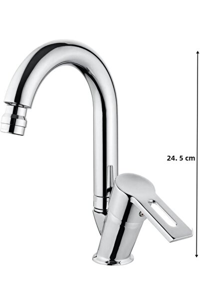 Vilas Sca Defne Mix Swan 360 ° Swivel Head Sink Faucet