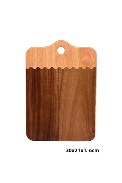 SepetçiBaba Acacia Cutout Patterned Cutting Board Small Size - 76030