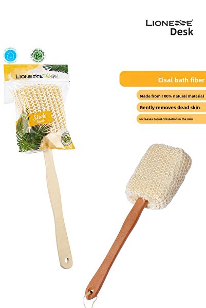 Lionesse ليفة حمام بمقبض سيزال سبا L-434