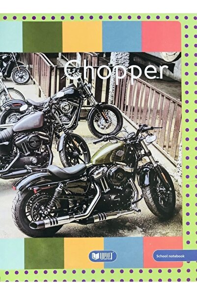 Umut Copertă din carton A4 40 Yp. Caiet cu carouri și dungi 2 bucăți