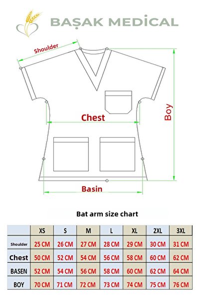 BAŞAK Black Men's Scrubs - Lycra Doctor and Nurse Jersey Kit