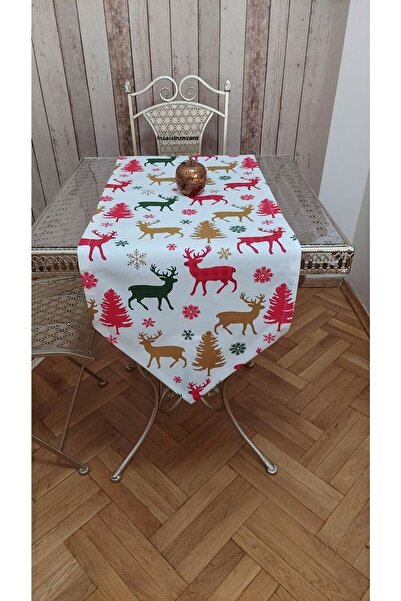 gonk New Year's Patterned, Duck Cloth (LIQUID PUSHER, SPOT-PROOF) Runner