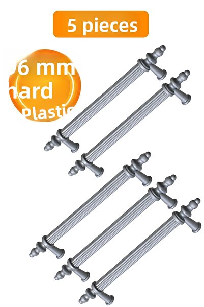 Badem10 Sertar pentru bucătărie și mobilier Polavit gri 96 mm (5 bucăți)