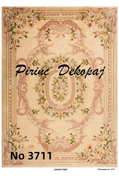 LİNEART ورق ديكوباج نحاسي Lineart رقم: L3711 - 29x42 سم