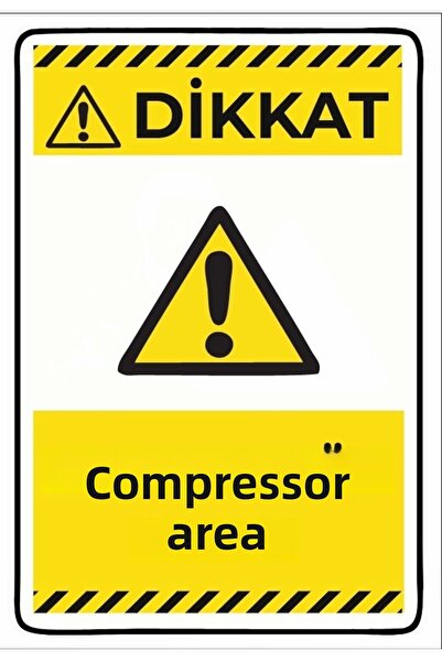 Reysa Tasarım Compressor Area Sticker 20X28 cm