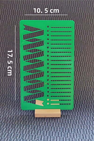 Karmelom Studio Bullet Journal Decorative Ribbon and List Drawing Template Ru...