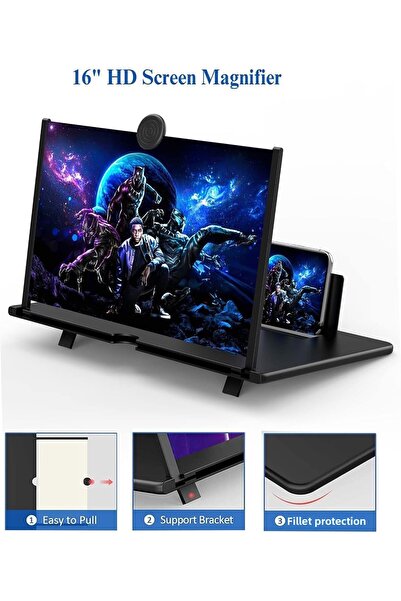 TECHNOTOWN Mobile Phone Screen Enlarger - Cell Phone Magnifying Projector for...