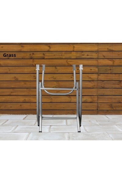 CİMENS قاعدة طاولة قابلة للطي - حجم متوسط ​​32 ملم (طول 70 سم)