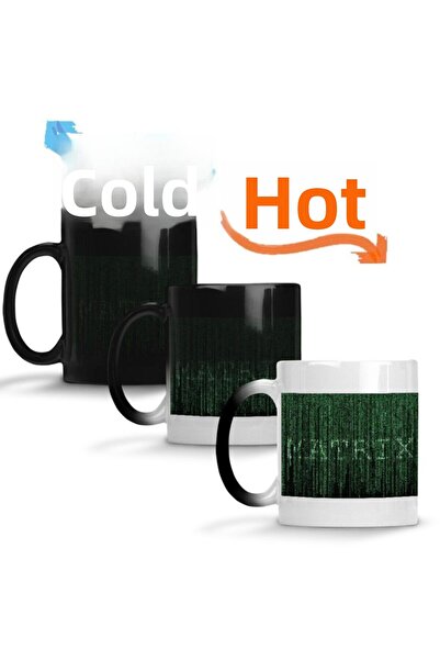 Baskı Dükkanı كوب ماتريكس كود رين السحري من البورسلين