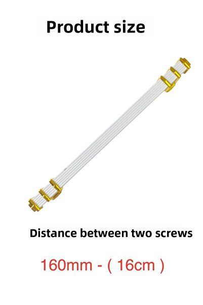 Porcellana Perla (16cm)-Capac metalic din aluminiu pentru dulap sertar mobilier bucătărie baie mâner mâner 160mm-STK3337