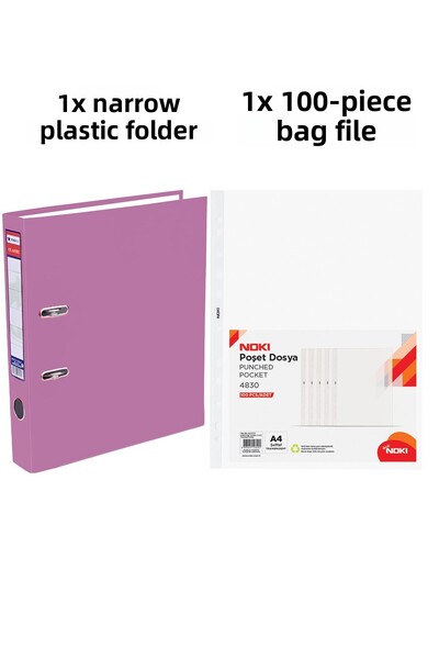 Tigra 1 τεμ Tigra Narrow Folder 1 τεμ Noki 100 τσάντες Σετ αρχείων γραφείου