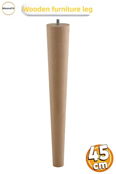 Badem10 Picioare Mobilier Lemn 45 cm Masuta de cafea Zigon Masa de mijloc Puf...