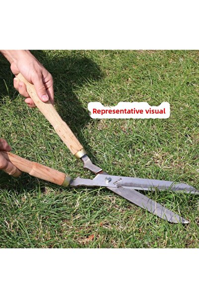 Badem10 50cm Sharp Metal Blade: Crooked Grass Pruning Shears