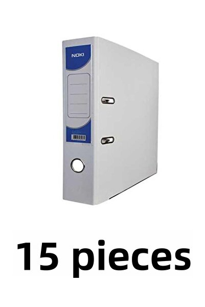 Noki 15 مجلدًا بلاستيكيًا أبيضًا واسعًا