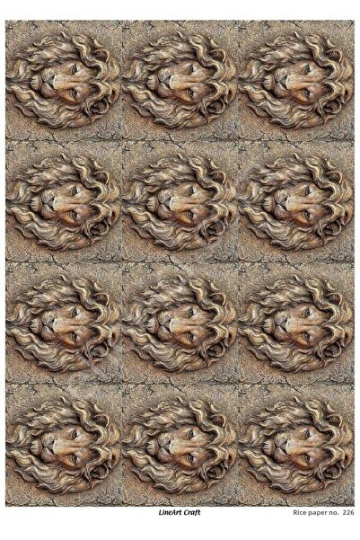 ehobici Model 226 - Brass Decopaj Lineart Craft