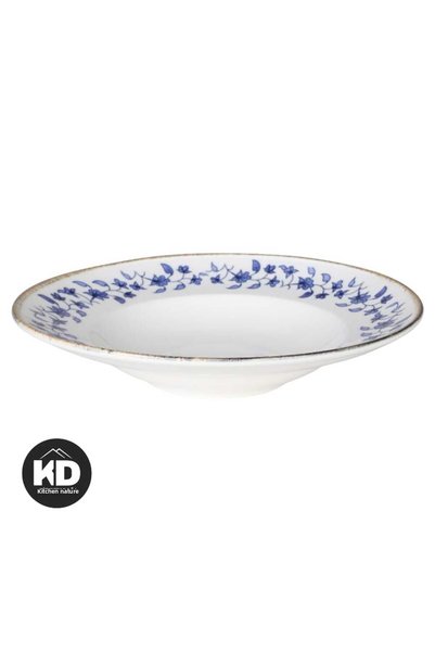 Kütahya Porselen Bone Teos 27 cm Pasta Spaghetti Plate