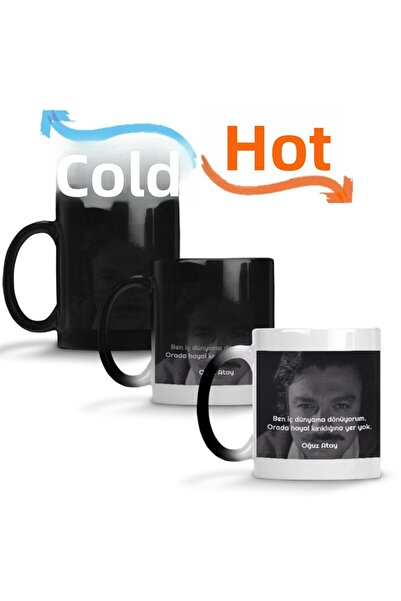 Baskı Dükkanı كوب أوغوز أتاي سوز 06 كوب سحري من البورسلين