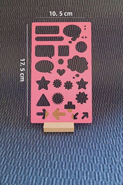 Karmelom Studio Χάρακας με στένσιλ για Bullet Journal - Εικόνες μοντέλων