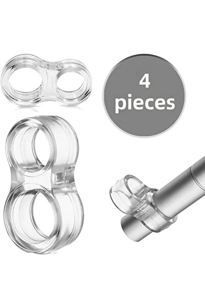 İdeal Baby 4 Pcs Door Handle Window Stopper, Door Back Wall Protector Bumper, Silicone Stopper