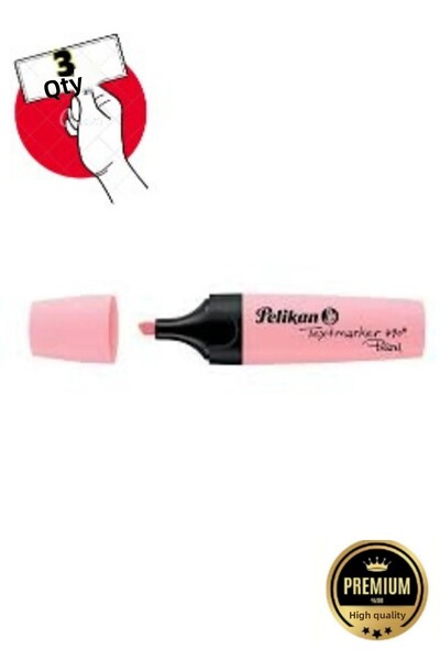 Pelikan بيليكان بينك 3 قطع قلم تحديد