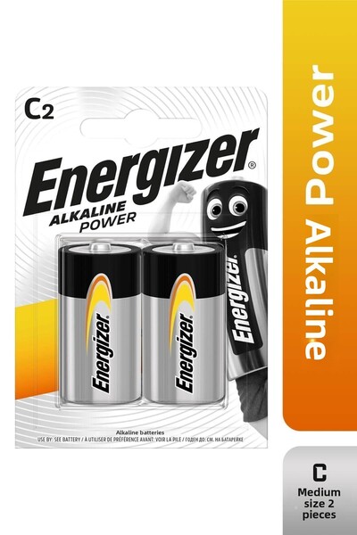 Energizer Батерии C Energizer, LR14, двойна опаковка