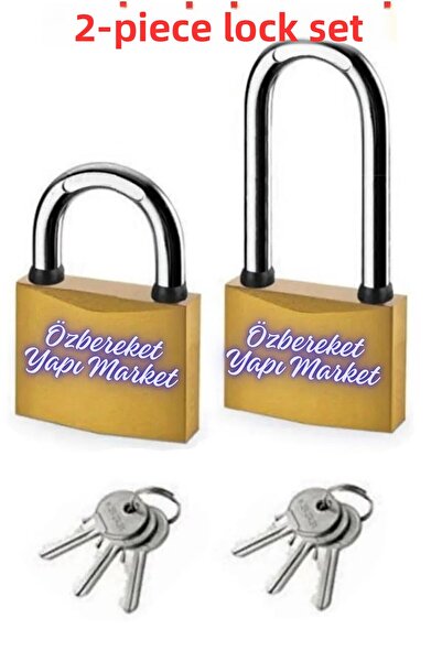 özbereketyapimarket 2-Piece Soldier Supplies Lock Set - Boots and Bag Lock, Cabinet and Dormitory Lock
