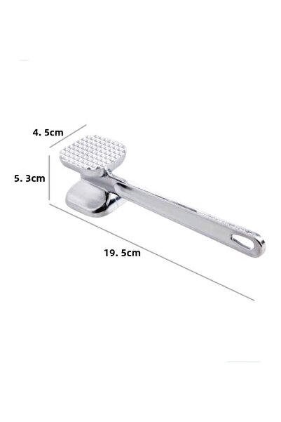 NEWSTORE HOME Metal Mallet Hammer - Kitchen Tool for Meat, Steak, Chicken Mist