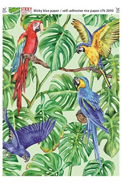 Rich Self Adhesive Brass Decopage Paper Stk2093