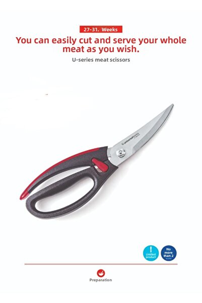 Tupperware U Series Meat Scissors