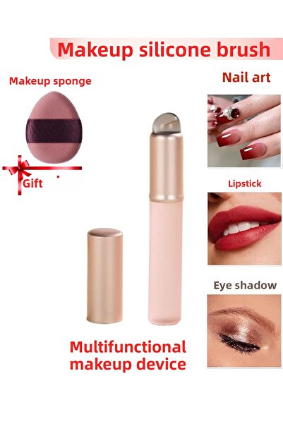 Melien Silicone Lipstick Lip Eye Nail Brush Plump Smooth Painting Apparatus E...