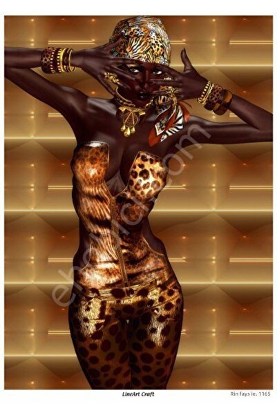 ehobici Lineart Craft Brass Decopage Paper Model - 1166