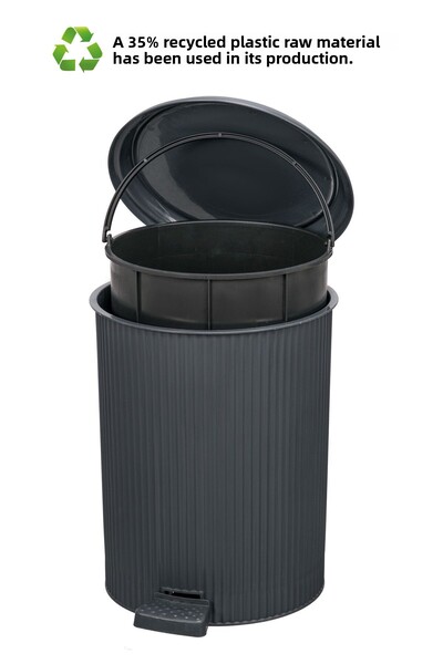 Elif Nostalgia Pedal Trash Can: 11 Liters