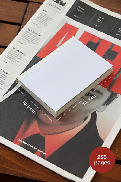 Victoria's Journals A6 Ivory 128 Sheets Snap and Pocket Notebook Backup