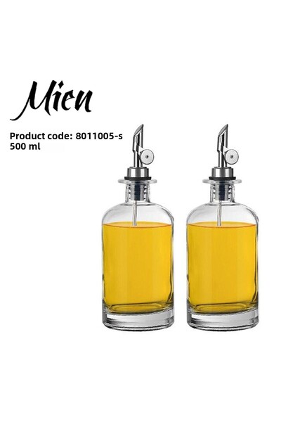 MİEN Mien 2-Piece Glass Oil Pot Set 500ml