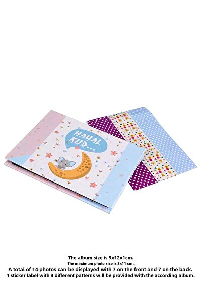 Bytwo Album foto Mini Moon Accordion