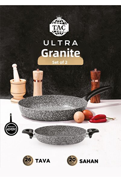 Taç Set de tigaie din granit ultra 4 mm