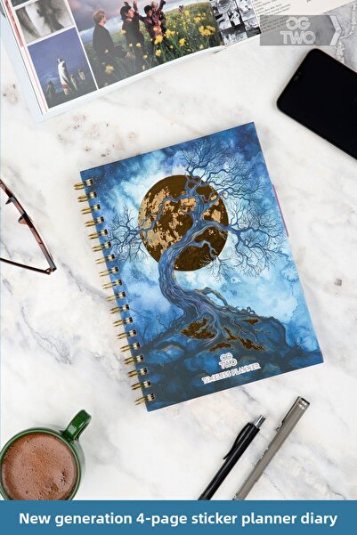 OGTWO Εβδομαδιαίος και ημερήσιος προγραμματιστής με αυτοκόλλητο 17x24 cm από ...