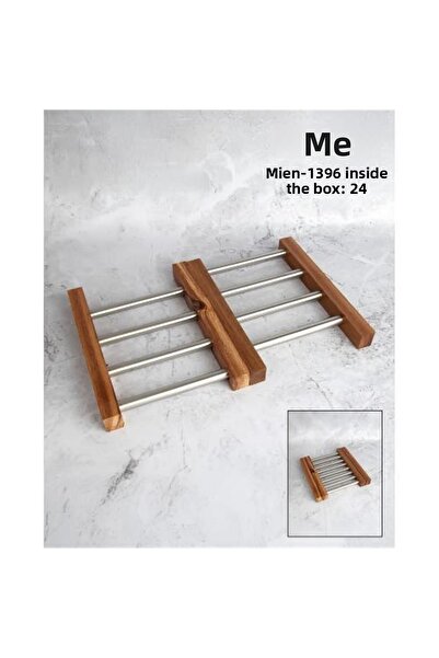 MİEN Acacia Metal Trivet