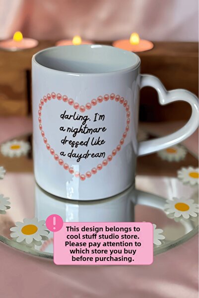 Cool Stuff كوب TAYLOR SWIFT BLANK SPACE بمقبض على شكل قلب