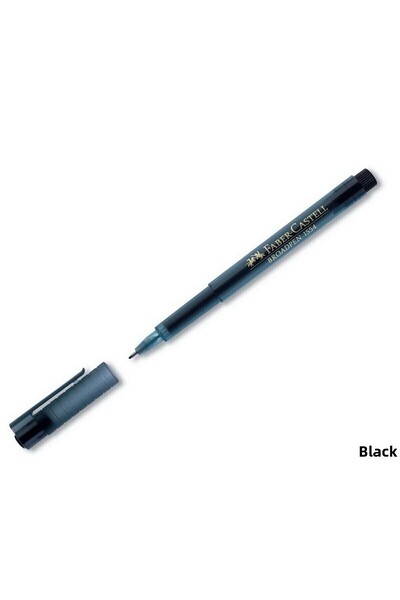 Faber Castell 0,8 mm Black Broadpen 1554 Număr model