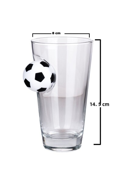 Bellore Football Bulk Special Beer Glass 455 Cc