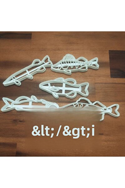 Cypnova Fish Themed Cookie Mold Set
