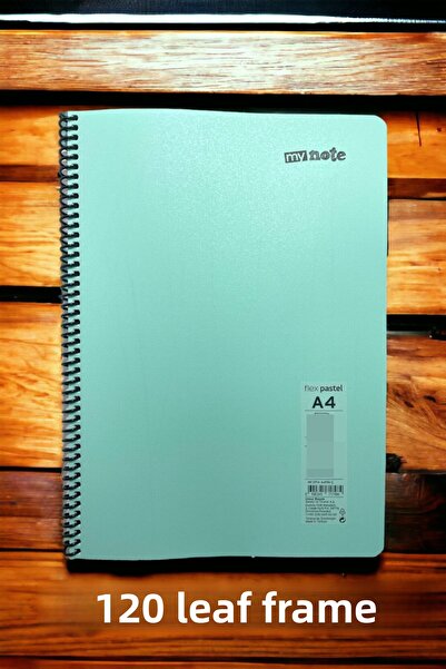 SEYFİKİRTASİYE دفتر ملاحظات مكون من 120 ورقة بلون الباستيل مع صفحة بيضاء وغطا...