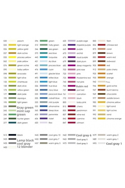 Tombow Ab-t Dual Brush Pen Grafik Kalemi Mint 243