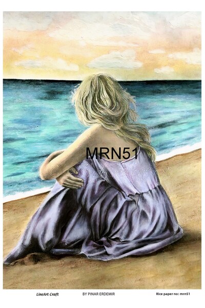 LİNEART ورق ديكوباج نحاسي مقاس 29x42 سم - MRN51