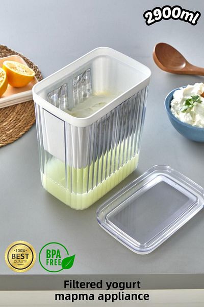 Comprox Easy 2200ml Yogurt and Cheese Strainer Apparatus 2 Pieces