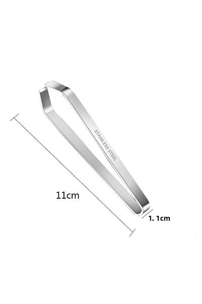 Choice ب 1 قطعة 430 الفولاذ المقاوم للصدأ ملقط عظام السمك كماشة مشبك ساحب مزيل ملقط نتف عظام السمك ج.